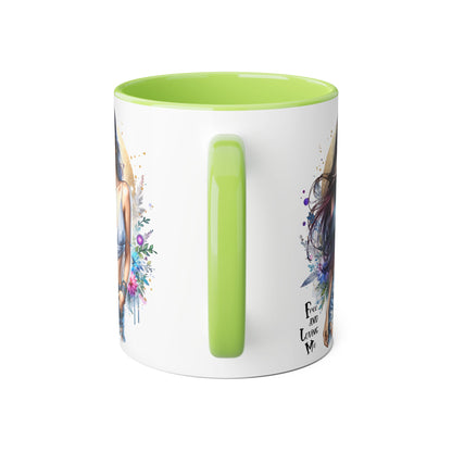 Vibrant Accent Mugs, 11oz with Artistic Design – Perfect for Coffee Lovers and Gift Occasions: Home Decor, Unique Gifts, Art Mugs, [...]