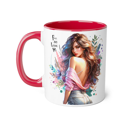 Artistic Floral Accent Mug for Coffee Lovers, Unique Gift for Birthdays, Inspirational Home Decor, Perfect for Tea and Coffee, [...]