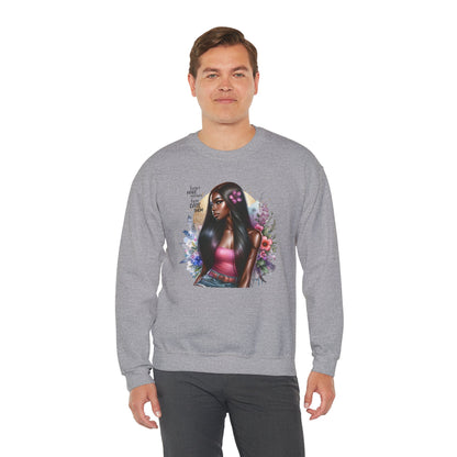 I Don't Make Mistakes, I Just Date Them Vibrant Art Crewneck Sweatshirt - Inspirational Women's Sweatshirt, Unique Gift for Her, Cozy Pullover, Casual Fashion