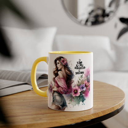 Funny Accent Mug - My Taste in Men is Probably a Disability Humor 11oz Cup