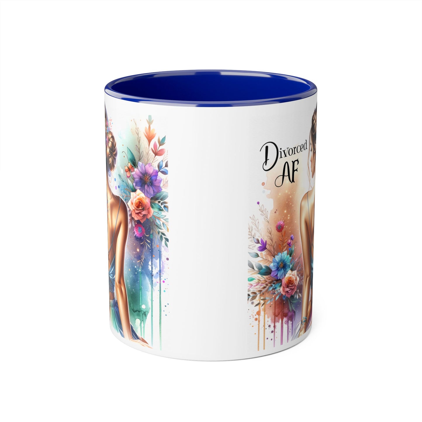 Divorced AF Accent Mug