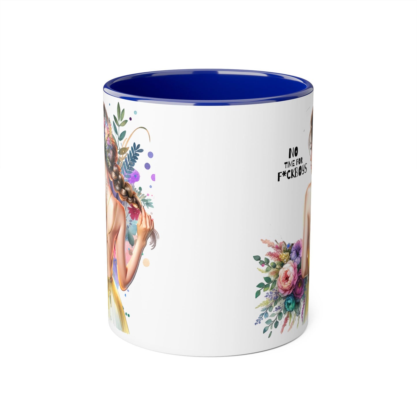 Funny Accent Mug - No Time For F*boys 11oz