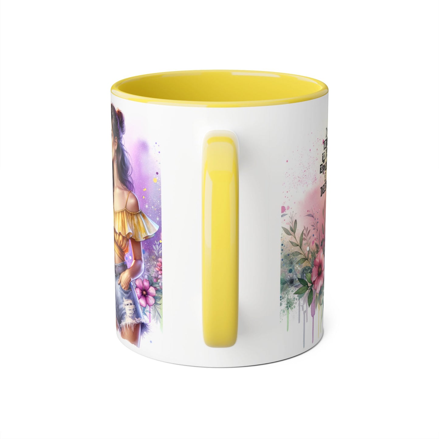 Funny Accent Mug - My Taste in Men is Probably a Disability Humor 11oz Cup