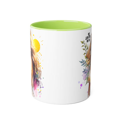 It's Not Me, It's You Humoristic Bohemian Accent Mug, 11oz - Perfect Gift for Art Lovers, Coffee Enthusiasts, Home Decor, Birthday Presents, Inspirational Design