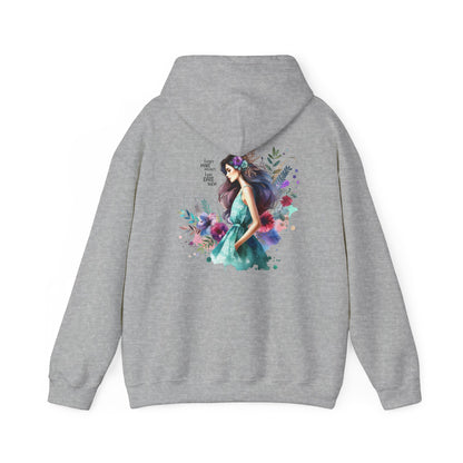 I Don`t  Make Mistakes, I Just Date Them Artistic Floral Hoodie - Women’s Fashion, Cozy Sweatshirt, Graphic Pullover, Gift for Her, Trendy Streetwear