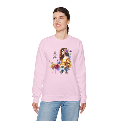I Am My Own Happily Ever After  Artistic Unisex Heavy Blend™ Crewneck Sweatshirt - Perfect Gift for Artists, Creative Souls, Birthdays, Casual Wear, Art Lovers