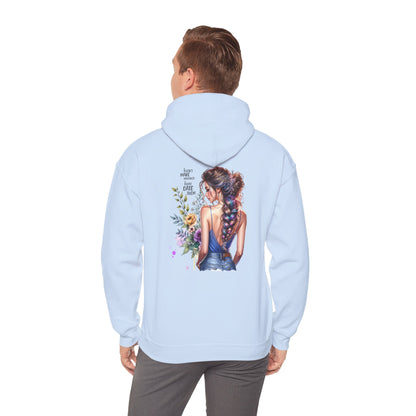I Don`t  Make Mistakes, I Just Date Them Charming Floral Art Sweatshirt for Nature Lovers, Cozy Unisex Hoodie, Gift for Her, Casual Wear, Spring Style