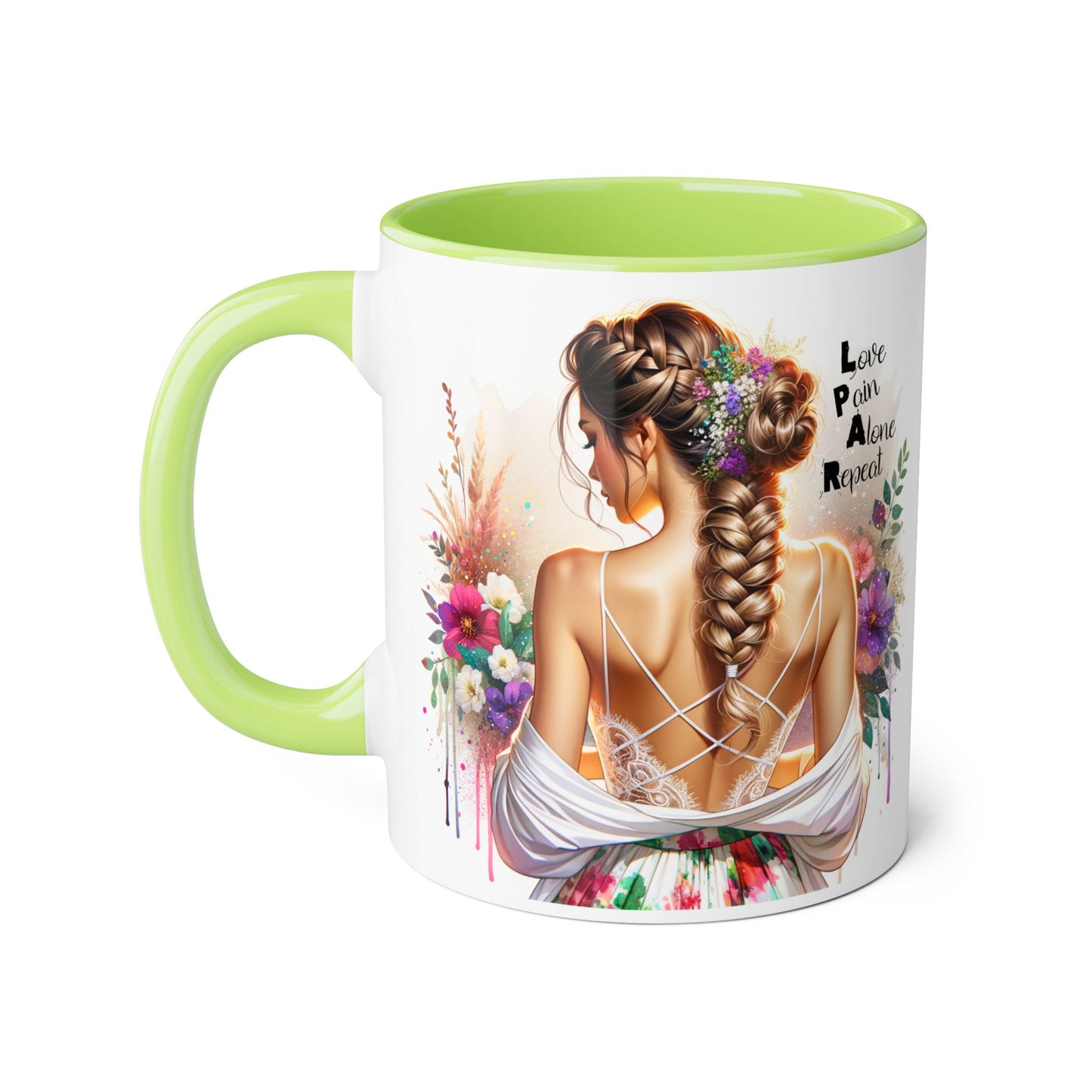 Inspirational Accent Mugs for Coffee Lovers, Beautiful Art, Gift for Friends, Motivational Quotes, Home Decor, Unique Office Mugs