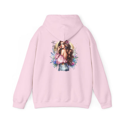 I Don`t  Make Mistakes, I Just Date Them Floral Vibe Hoodie, Cozy Sweatshirt, Unisex Casual Wear, Gift for Her, Trendy Apparel, Comfortable Fashion