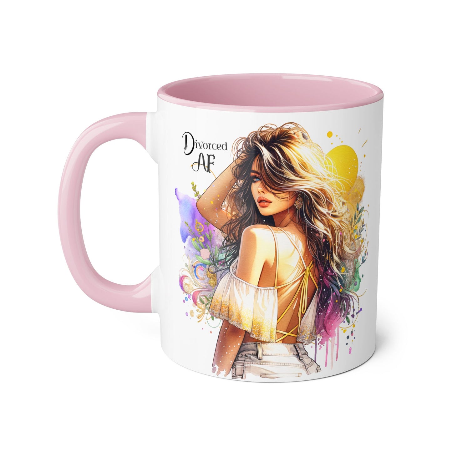 Dreamer Accent Mug, Inspirational Coffee Cup, Gift for Her, Fun Home Decor, Celebrate Your Dreams