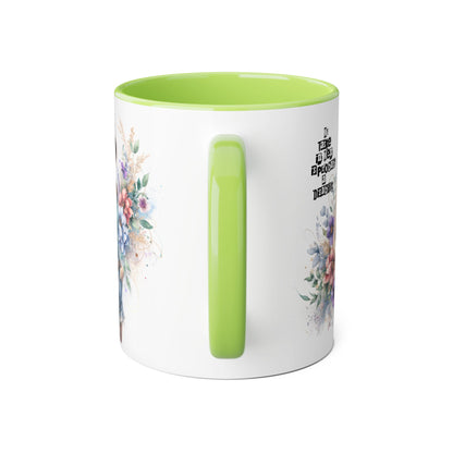 Funny Accent Mug - My Taste in Men is Probably a Disability Humor 11oz Cup