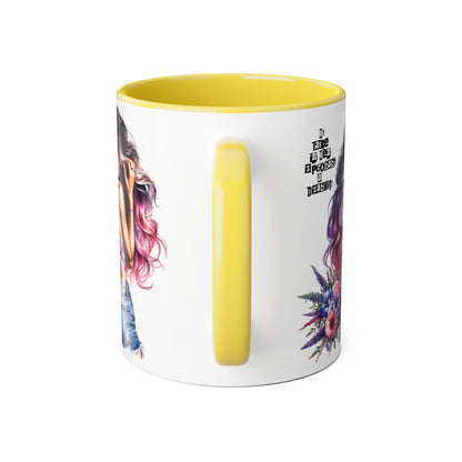 Funny Accent Mug - My Taste in Men is Probably a Disability Humor 11oz Cup