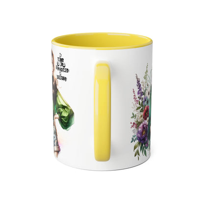 Funny Accent Mug - My Taste in Men is Probably a Disability Humor 11oz Cup