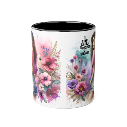 Funny Accent Mug - My Taste in Men is Probably a Disability Humor 11oz Cup