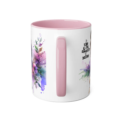 Funny Accent Mug - My Taste in Men is Probably a Disability Humor 11oz Cup