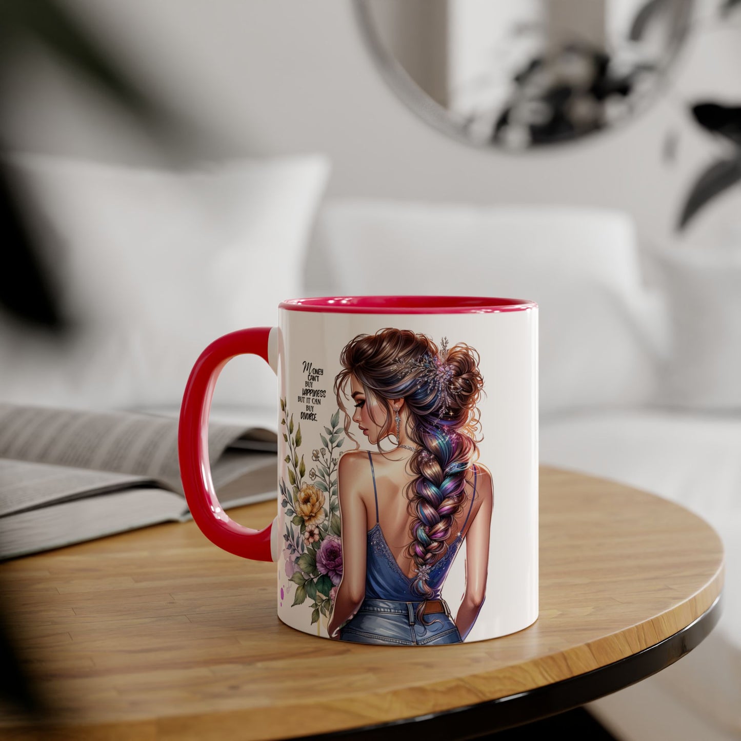 Mug - Money Can't Buy Happiness But It Can Buy Divorce Humoristic