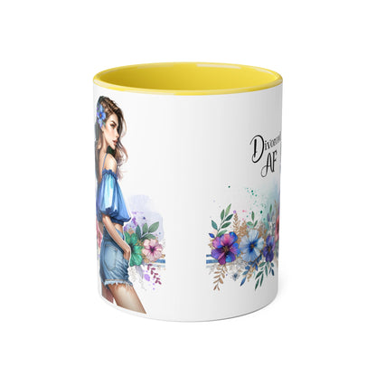 Divorced AF Accent Mug | Floral Design | Coffee Cup for Empowerment | Gift for Divorcees | Self-Care Mug | Celebrating New Beginnings [...]