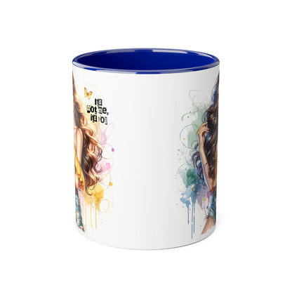 It's Not Me, It's You Humoristic Vibrant Accent Mug with Artistic Design, Perfect Gift for Coffee Lovers, Unique Home Decor, Personalized Beverage Cup, Cute Tea Mug
