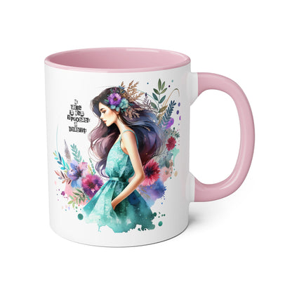 Funny Accent Mug - My Taste in Men is Probably a Disability Humor 11oz Cup