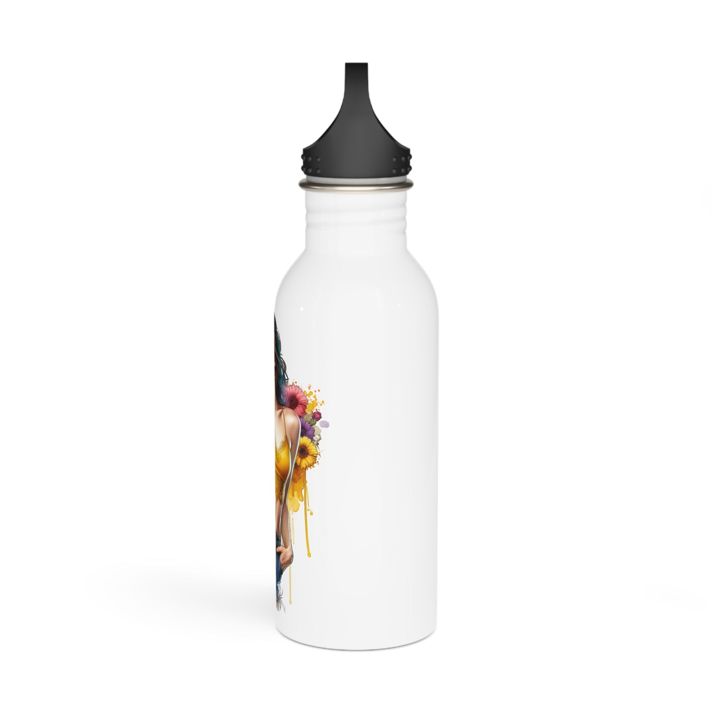 I Am My Own Happily Ever After Stylish Stainless Steel Water Bottle - Inspirational Fitness Water Bottle, Reusable Travel Flask, Eco-Friendly Gift, Floral Design, [...]
