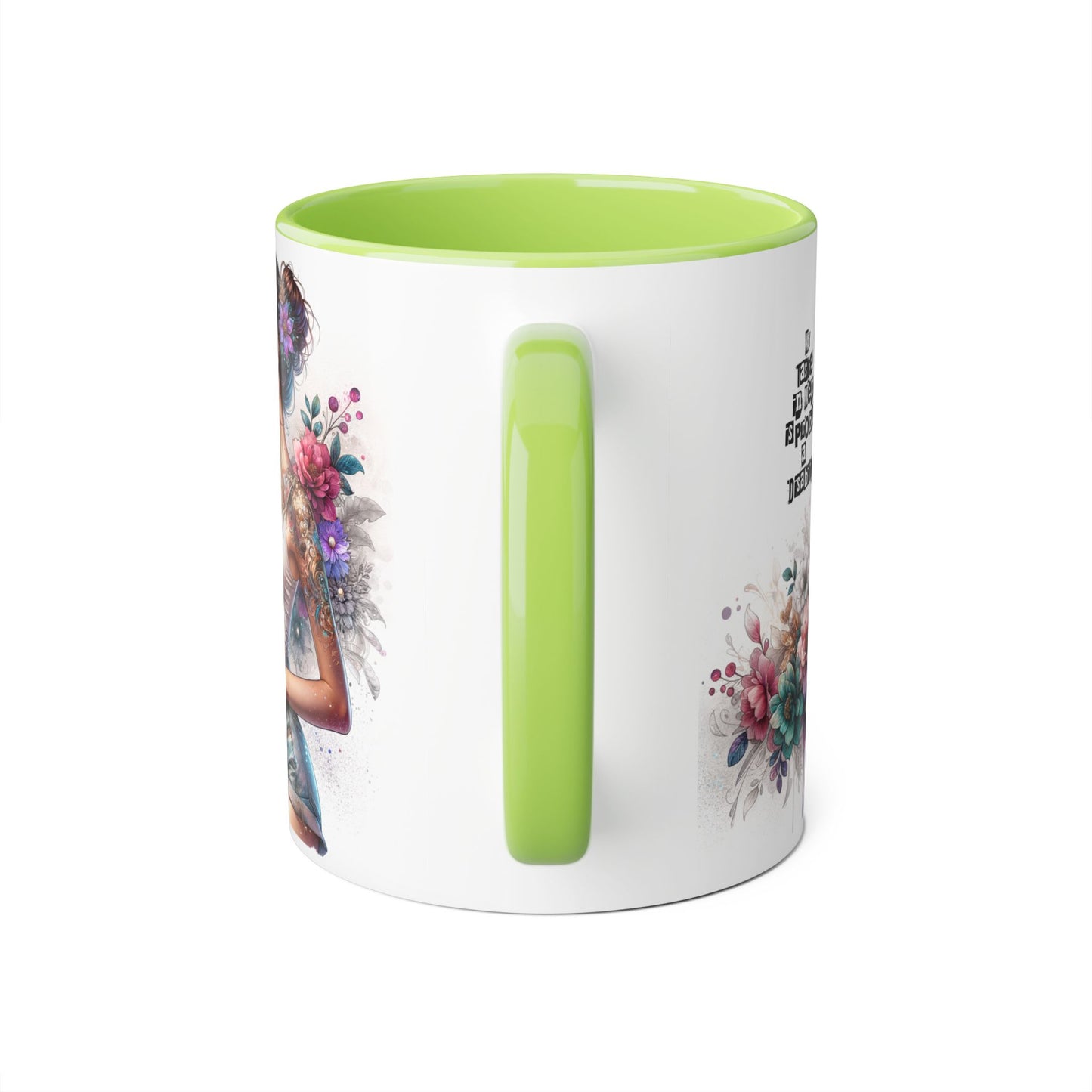 Funny Accent Mug - My Taste in Men is Probably a Disability Humor 11oz Cup