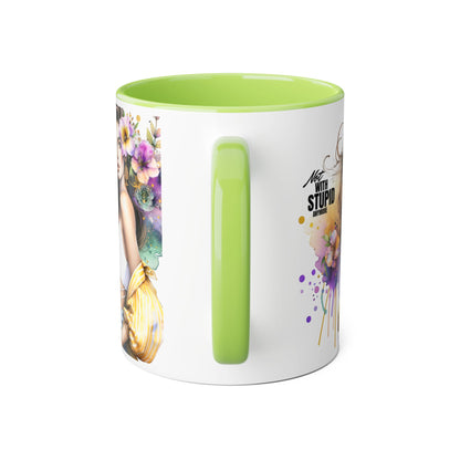 Mug - Not With Stupid Anymore Humoristic 11oz Accent Mug