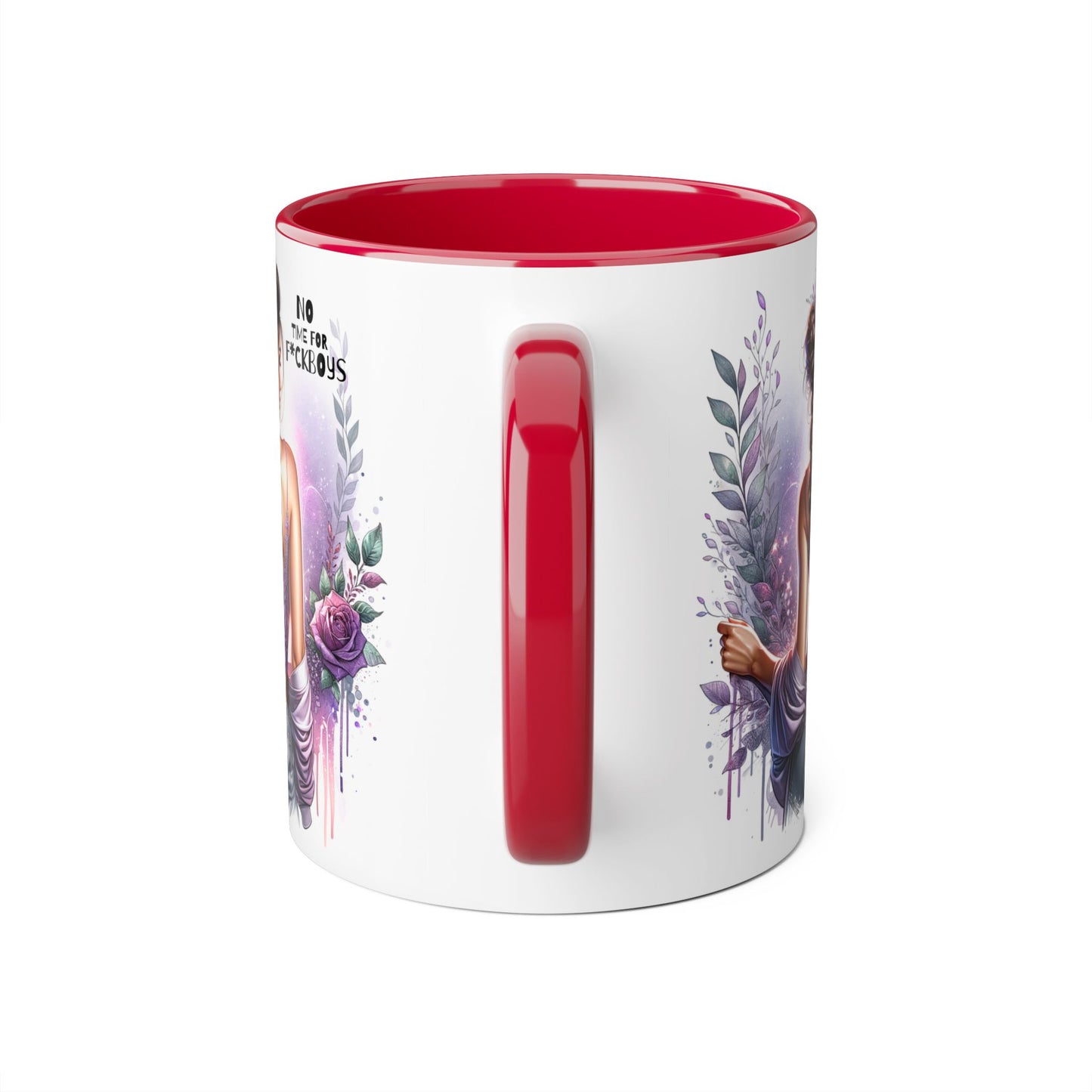 Funny Accent Mug - No Time For F*boys 11oz