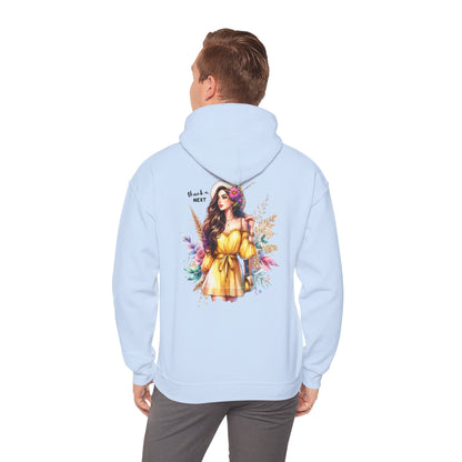 Thank U, Next Bohemian Chic Hoodie - Relaxed Fit Unisex Sweatshirt, Casual Style, Everyday Wear, Gift for Her, Art-Inspired Apparel
