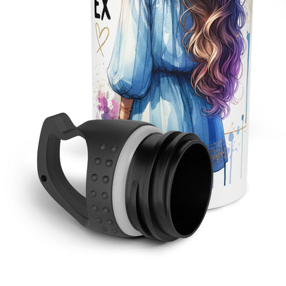 I'm Too Cute For My Ex Stainless Steel Water Bottle, Stylish Hydration, Gift for Her, Eco-Friendly Travel Mug, Funny Sayings Bottle, Gym Hydration