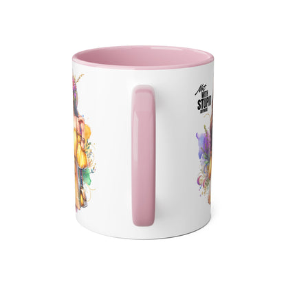 Not With Stupid Anymore Humoristic 11oz Accent Mug