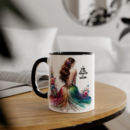 Funny Accent Mug - My Taste in Men is Probably a Disability Humor 11oz Cup