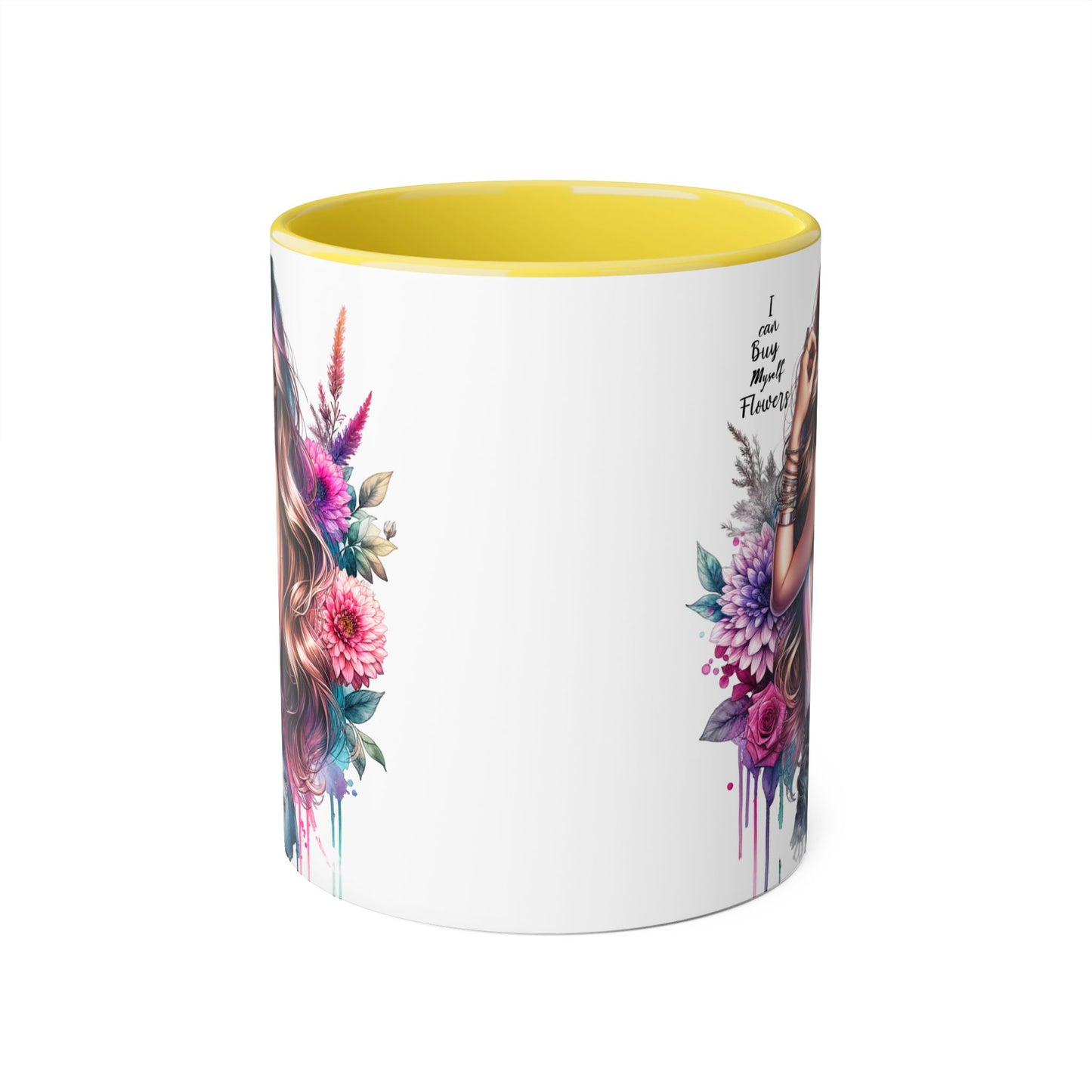 I Can Buy Myself Flowers Bohemian Flower Mug | I’m Busy Being Fabulous Coffee Cup, Floral Mug, Gift for Flower Lovers, Home Decor, Coffee Lover's Essential