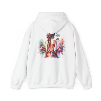 I Don`t Make Mistake, I Just Date Them Stylish Unisex Hoodie - Artistic Floral Design, Cozy Streetwear, Gift for Her, Everyday Comfort, Casual Wear, Unique Artistry