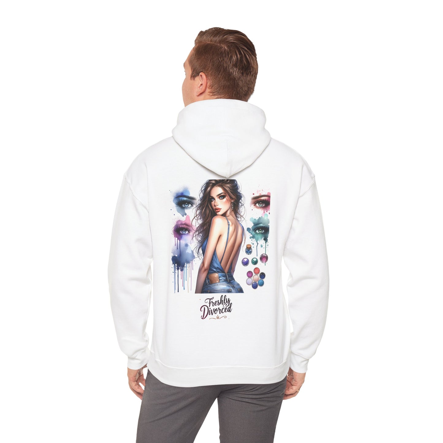 Freshly Divorced Unisex Hooded Sweatshirt