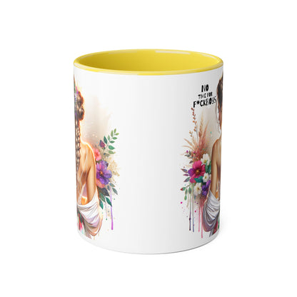 Funny Accent Mug - No Time For F*boys 11oz