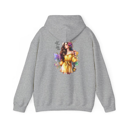 I Don`t Make Mistakes, I Just Date Them Vibrant Floral Art Hoodie - Unisex Heavy Blend Sweatshirt For Cozy Days, Ideal For Gift Giving, Casual Wear, Spring Celebrations