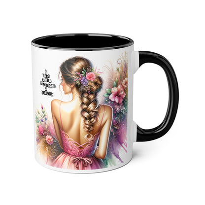 Funny Accent Mug - My Taste in Men is Probably a Disability Humor 11oz Cup