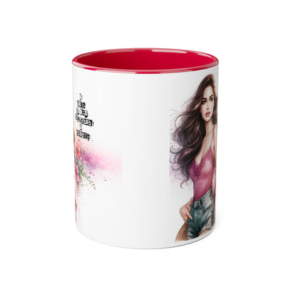 Funny Accent Mug - My Taste in Men is Probably a Disability Humor 11oz Cup