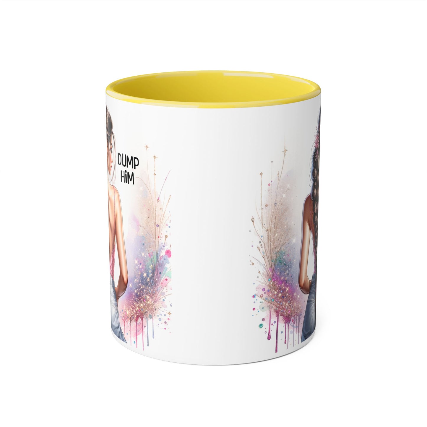 Dump Him Accent Mug, 11oz