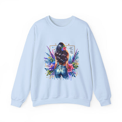 I Don`t  Make Mistakes, I Just Date Them Colorful Art Sweatshirt, Stylish Crewneck, Floral Design, Unisex Apparel, Gift for Her, Cozy Fashion, Unique Artwork Sweatshirt
