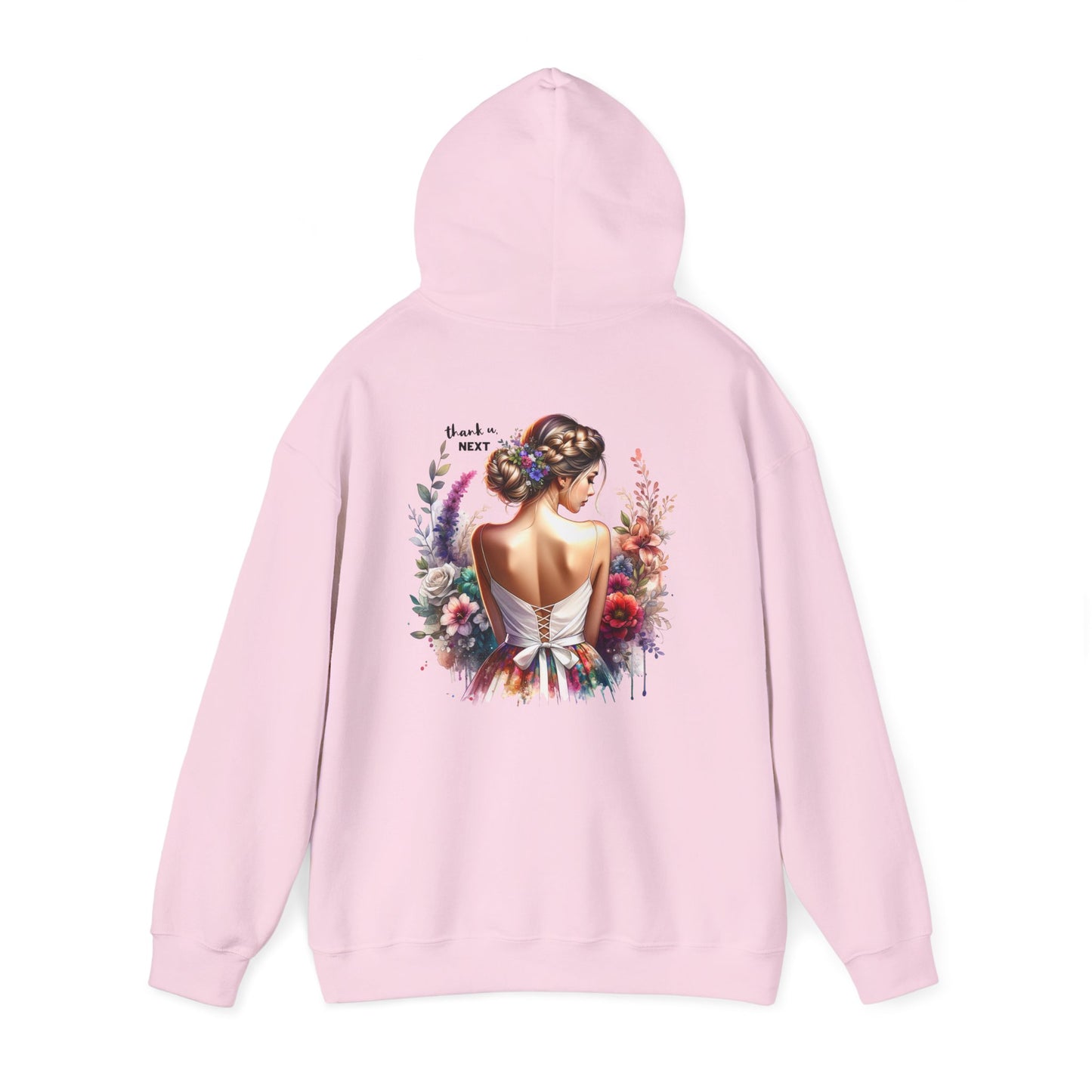 Thank U, Next Elegant Floral Hoodie for Women - Cozy Unisex Sweatshirt for Everyday Wear, Gift for Her, Art-Inspired Sweatshirt, Fashionable [...]