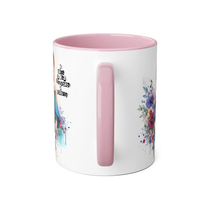 Funny Accent Mug - My Taste in Men is Probably a Disability Humor 11oz Cup