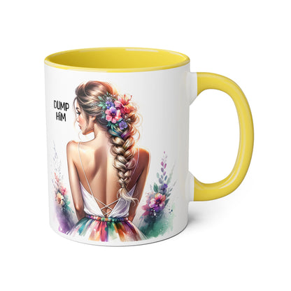 Mug - Dump Him Accent Mug, 11oz
