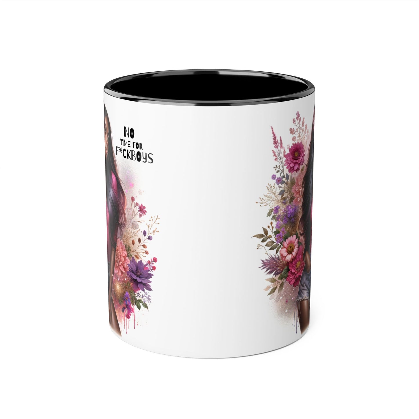 Funny Accent Mug - No Time For F*boys 11oz