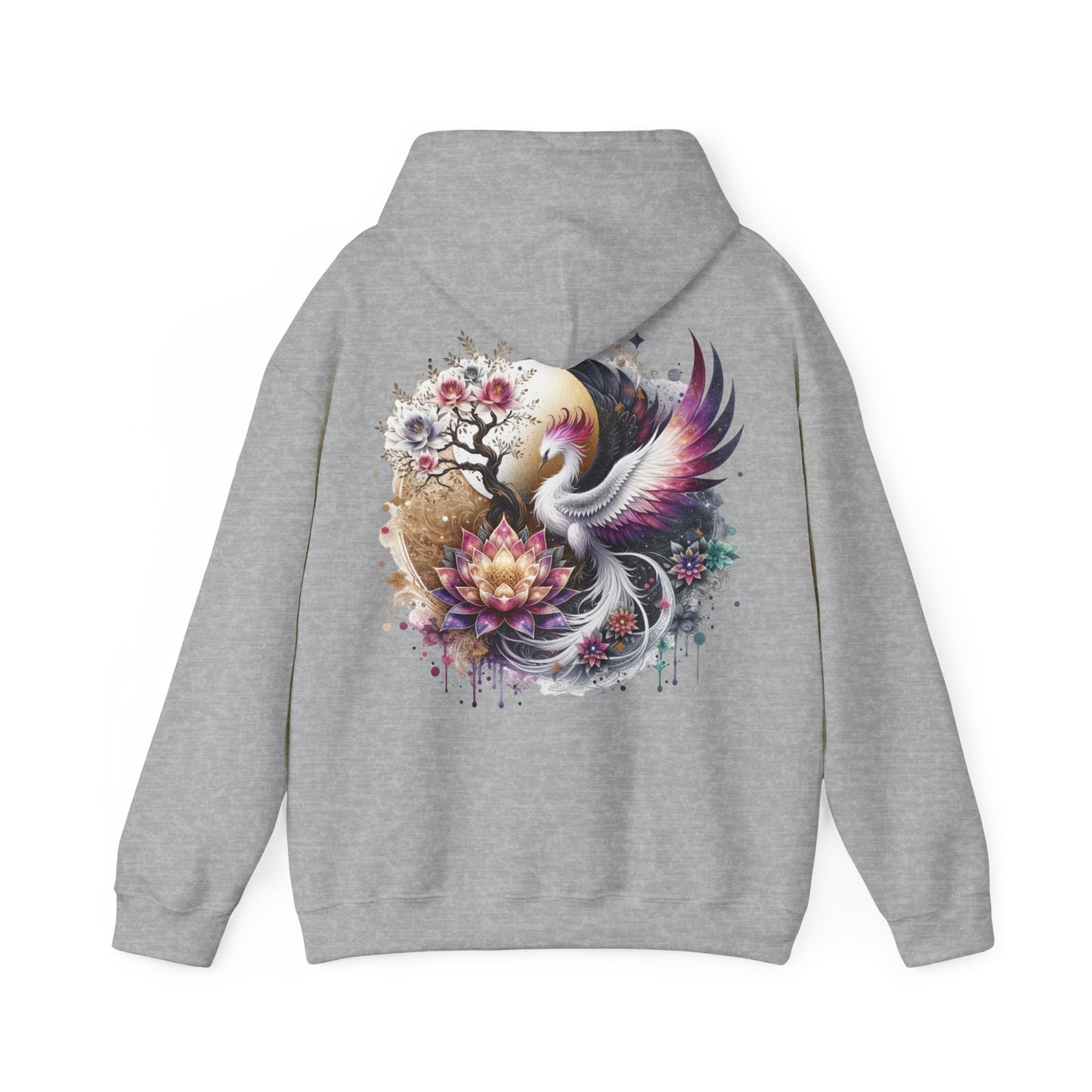 Phoenix Hoodie - Mystical Resilience Unisex Sweatshirt