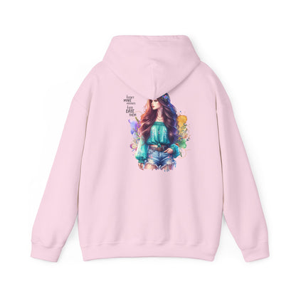 I Don`t  Make Mistakes, I Just Date Them Vibrant Artistic Hoodie - Unisex Heavy Blend™ Hooded Sweatshirt, Casual Wear, Gifts for Art Lovers, Cozy Lounging, Unique Fashion