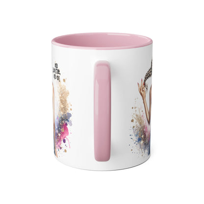 It's Not Me, It's You Humoristic Unique Inspirational Accent Mug, Motivational Coffee Cup, Fun Tea Mug for Women, Gift for Art Lovers, Stylish Drinkware