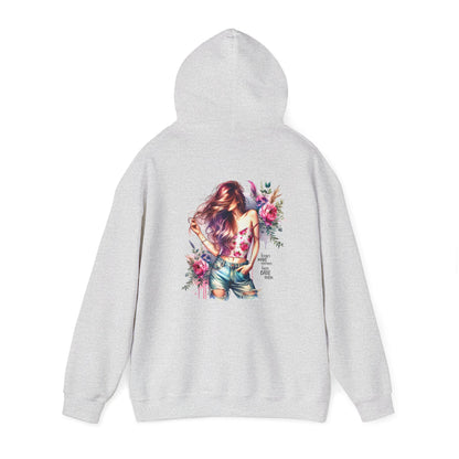 I Don`t  Make Mistakes, I Just Date Them Floral Art Unisex Hoodie | Cozy Sweatshirt for Women, Gift for Her, Spring Fashion, Relaxed Style, Stylish Sweatshirt