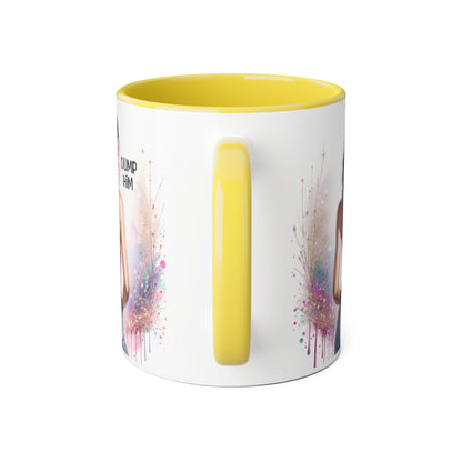 Dump Him Accent Mug, 11oz