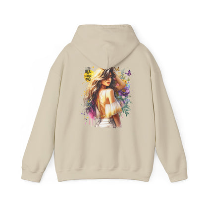 Breakup Hoodie - Unisex Hooded Sweatshirt Lost You and Found Me Design